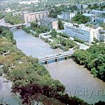 Набережная Сунжи. Гостиница Чайка.