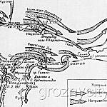 Бои с деникинцами в Терской области в январе-феврале 1919 года