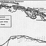 Бои Ленинского полка XII армии под Наурской и Мекенской 1-2 февраля 1919 года (схема)